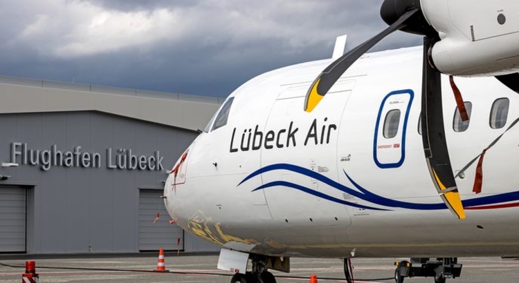 Lübeck Air ATR Foto Lübeck Air